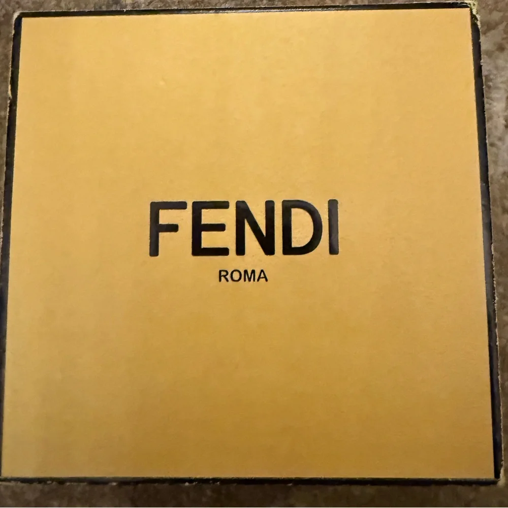 Fendi NTW + Box Logo Earrings - Picture 5 of 5